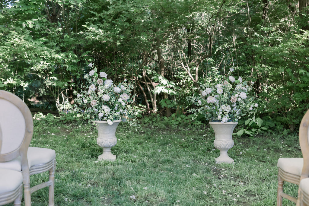 The Charlotte Floral Urns