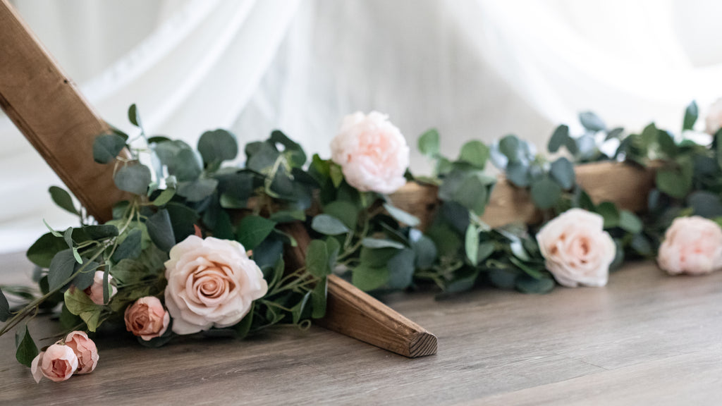 The Heptagon Arch with florals