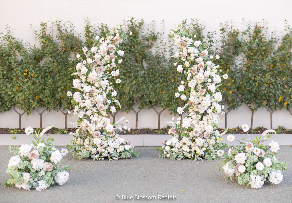 The Charlotte Floral Pillars