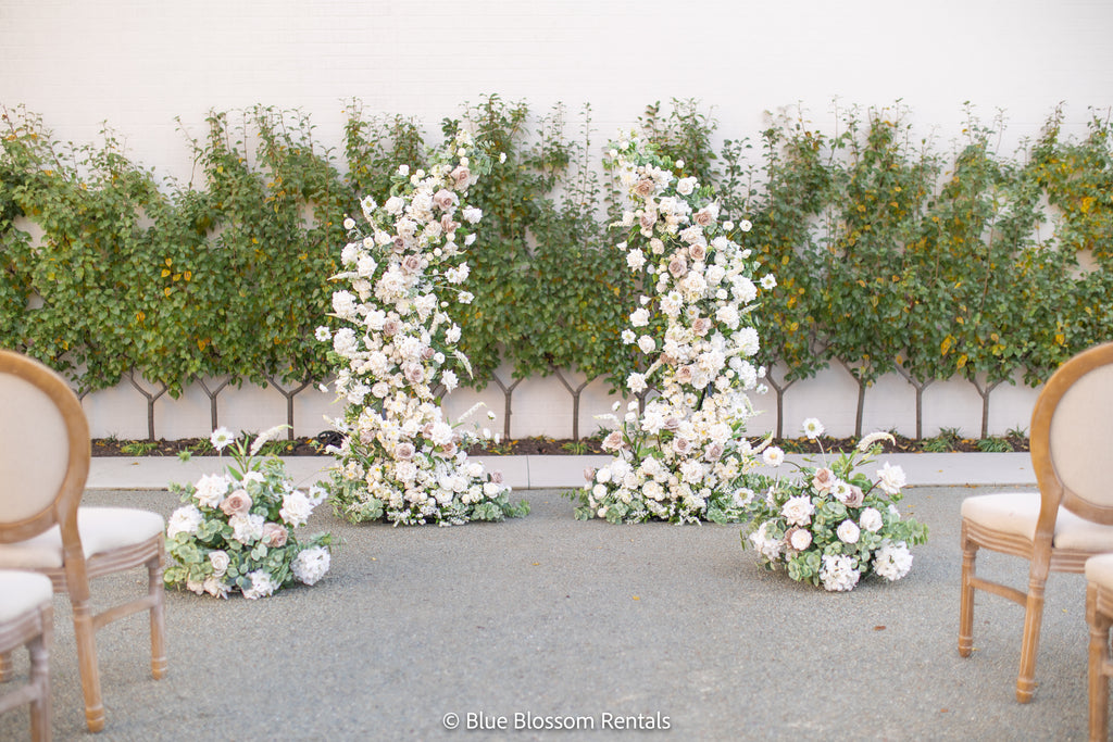 The Charlotte Floral Pillars