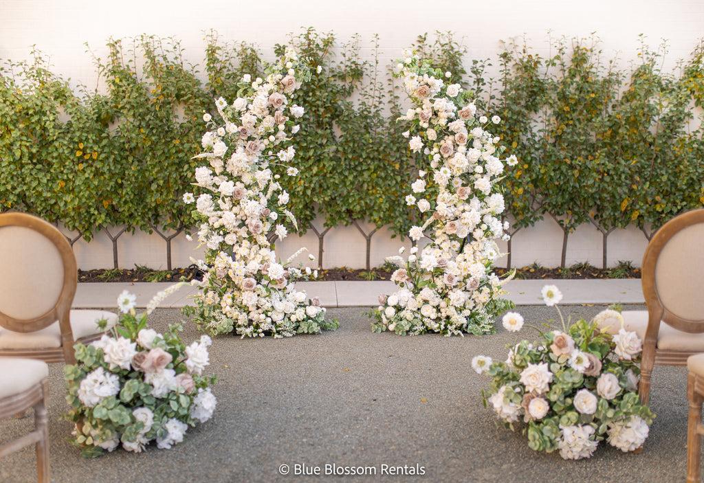 The Charlotte Floral Pillars