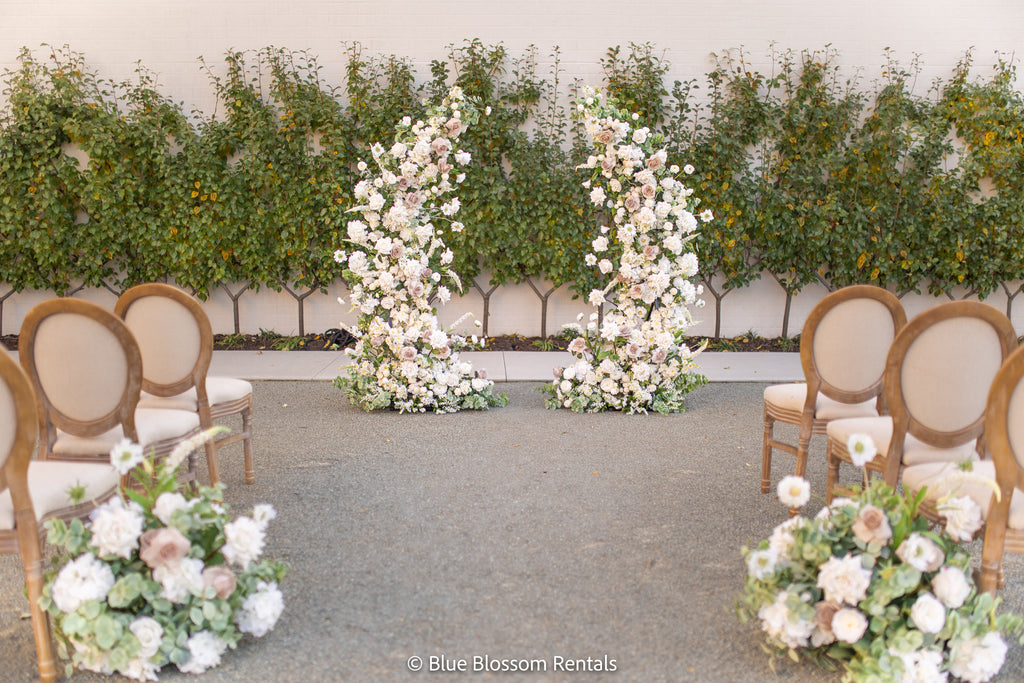 The Charlotte Floral Pillars
