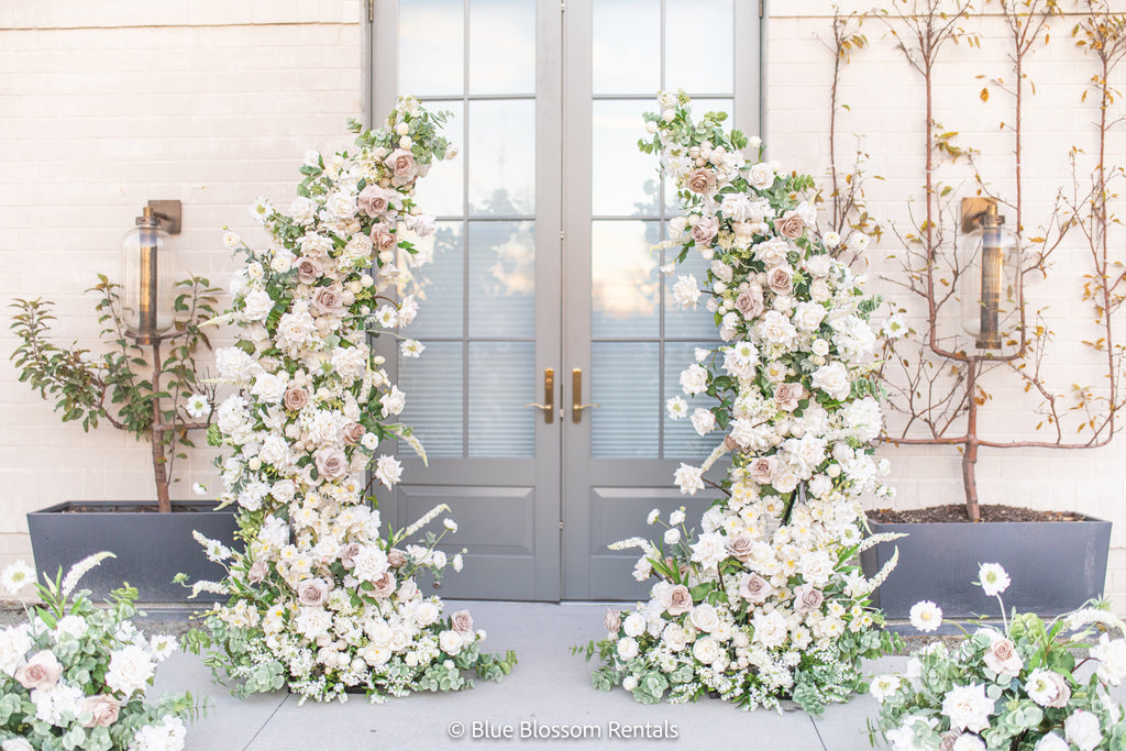 The Charlotte Floral Pillars