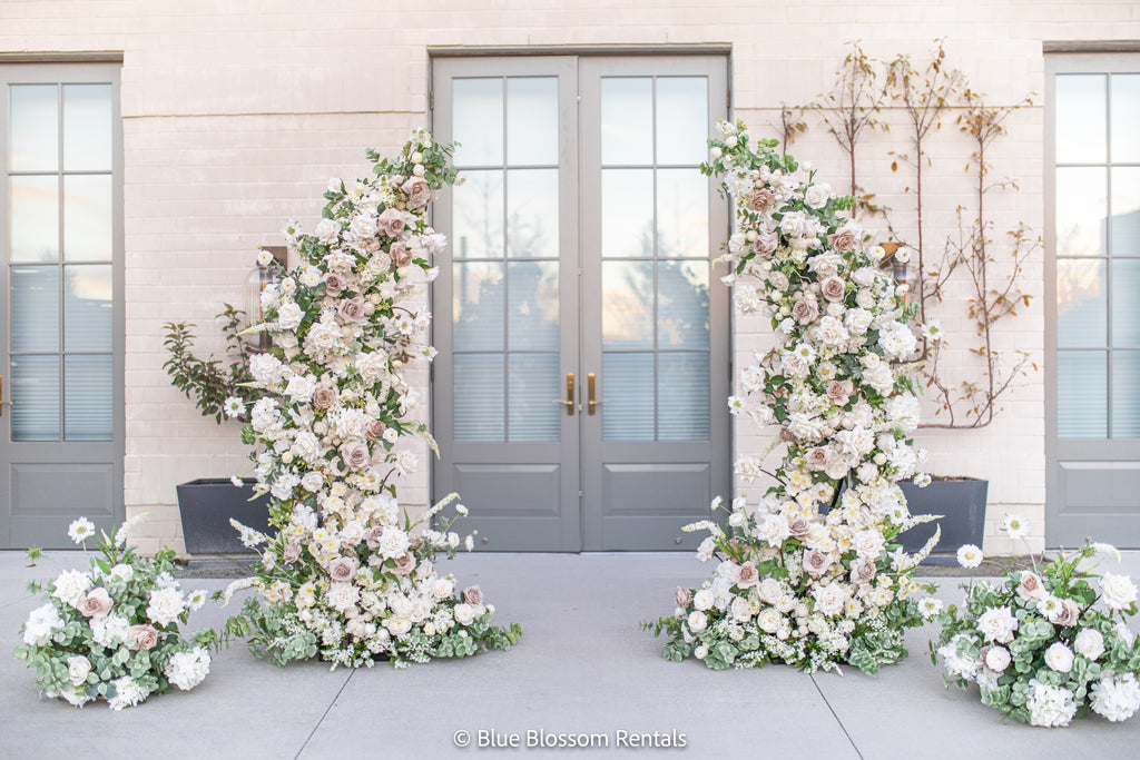 The Charlotte Floral Pillars