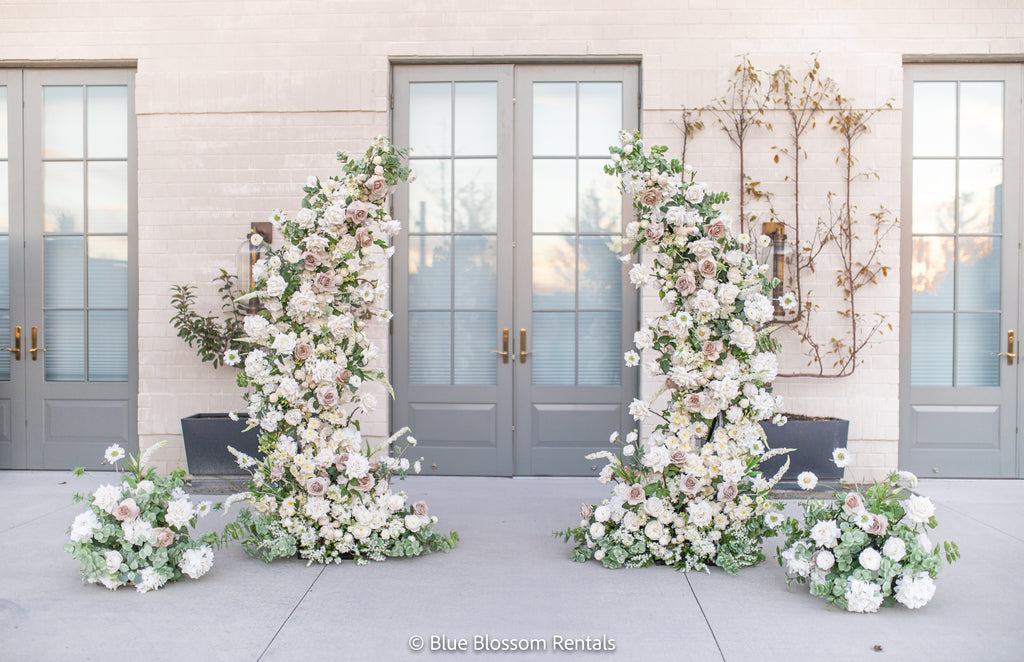 The Charlotte Floral Pillars