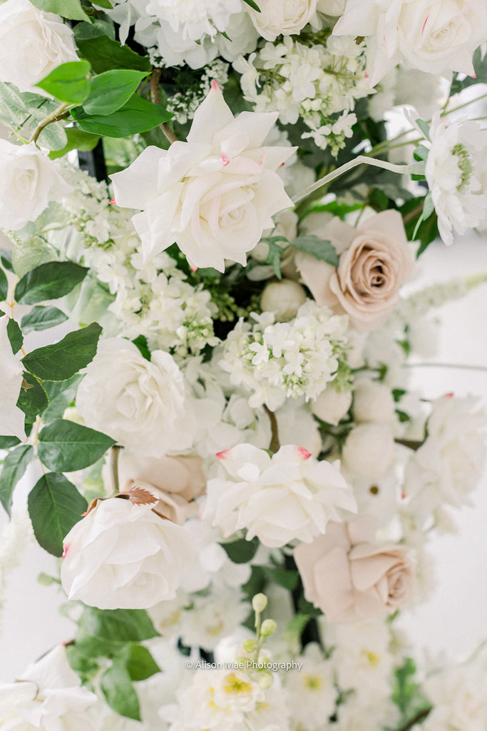 The Charlotte Floral Pillars