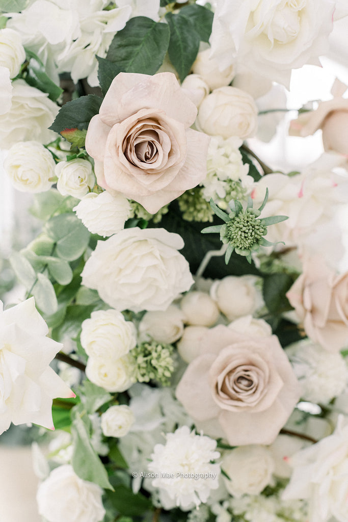 The Charlotte Floral Pillars