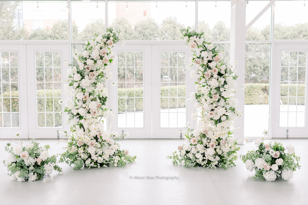 The Charlotte Floral Pillars