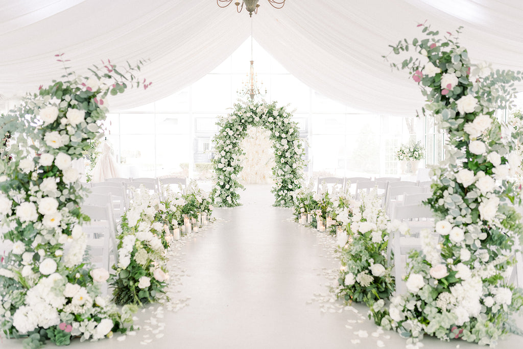 The Sophia Floral Pillars