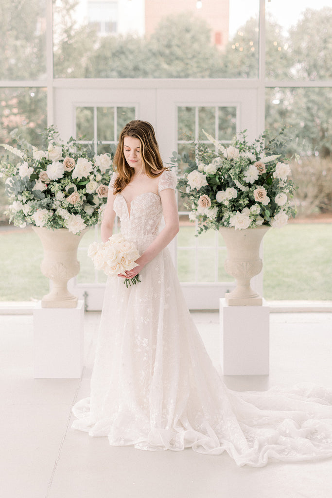 The Charlotte Floral Urns