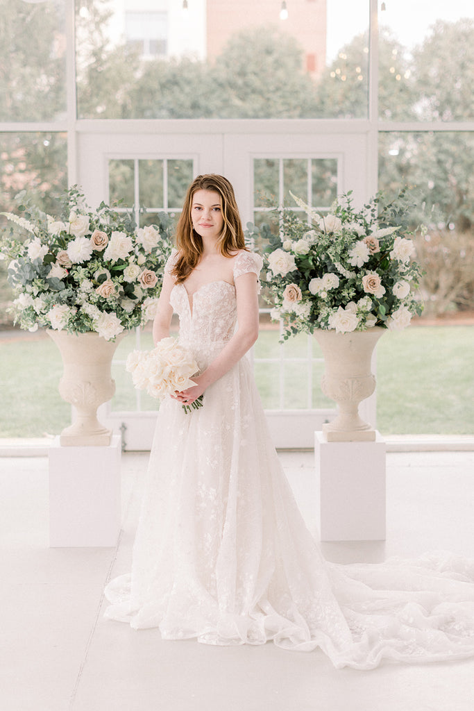 The Charlotte Floral Urns