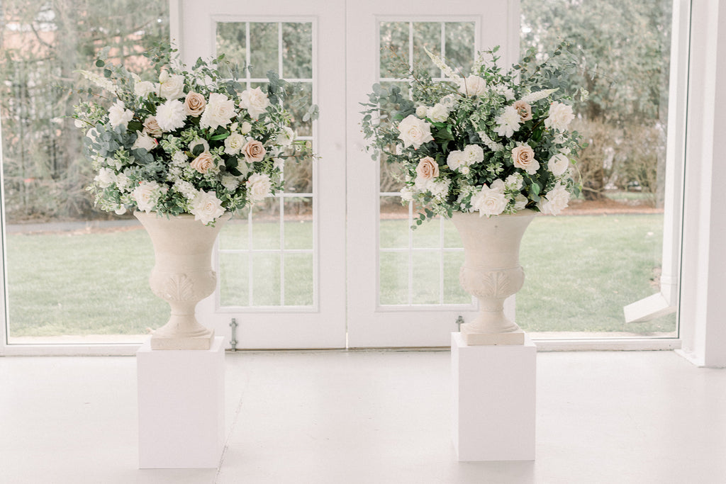 The Charlotte Floral Urns