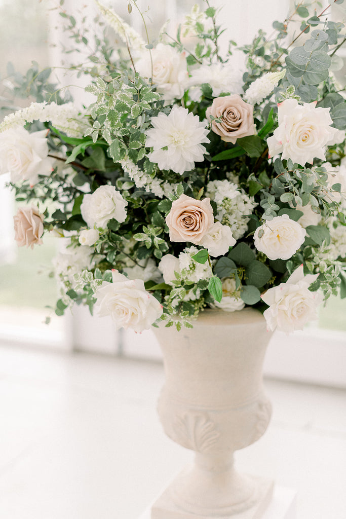 The Charlotte Floral Urns