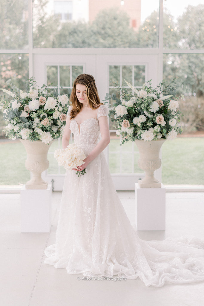 The Charlotte Floral Urns