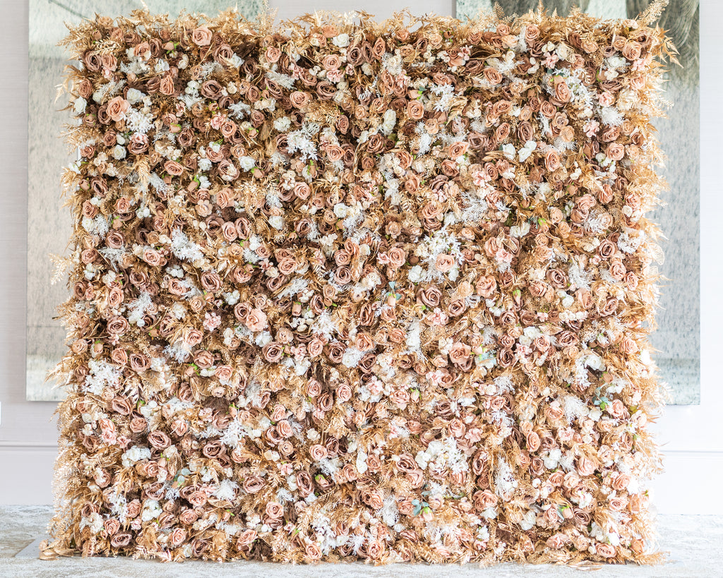 The Carmella Flower Wall