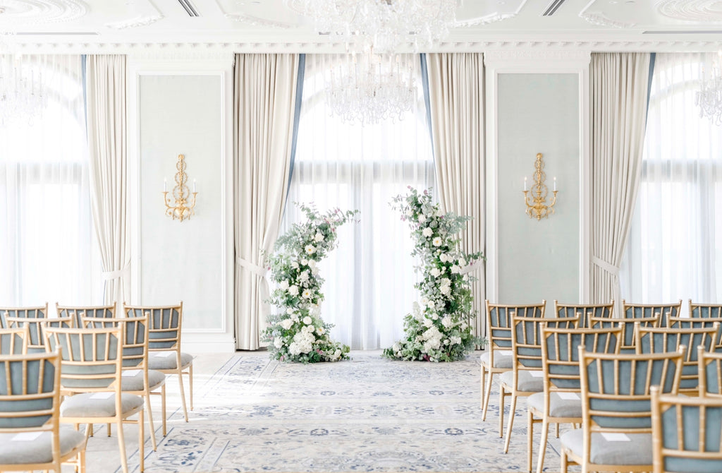 The Sophia Floral Pillars
