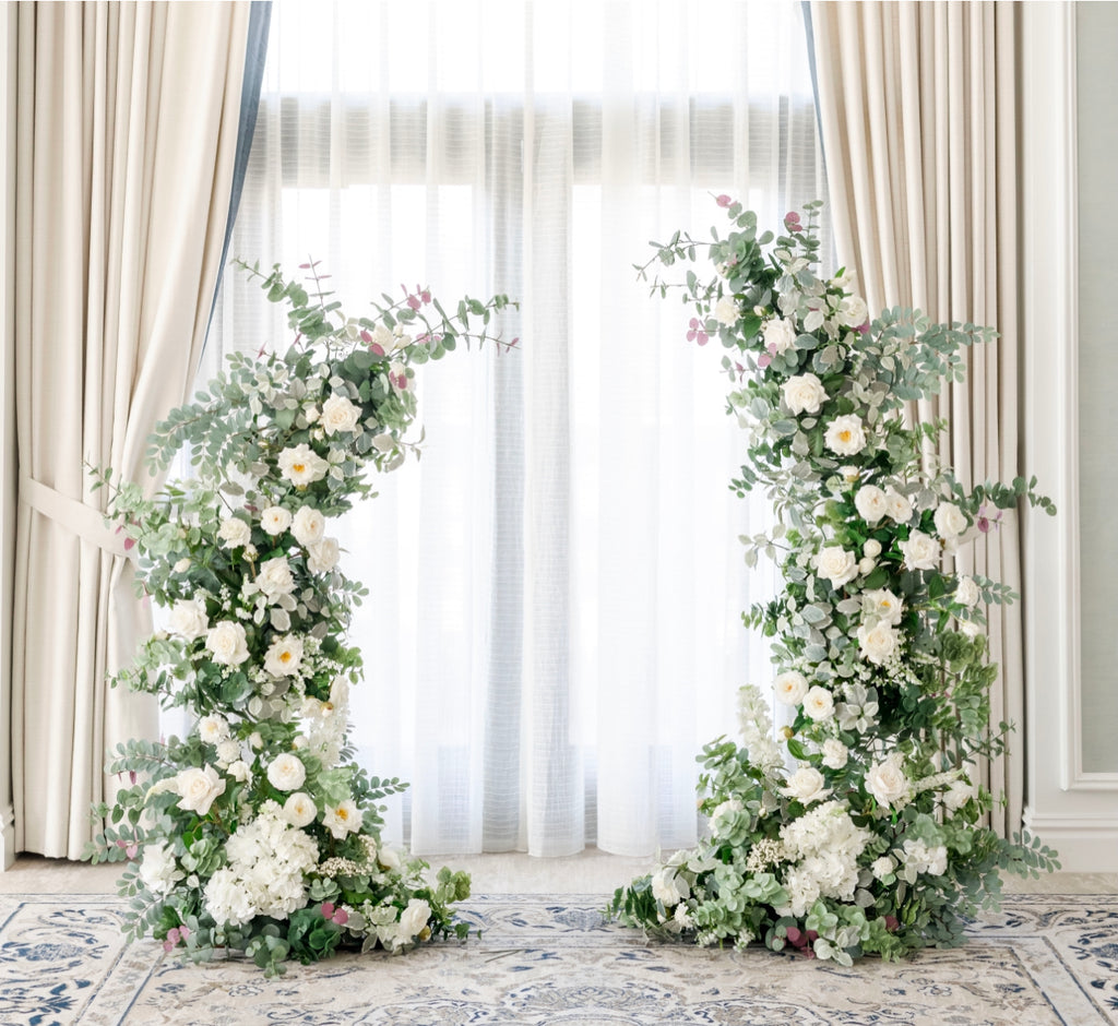 The Sophia Floral Pillars