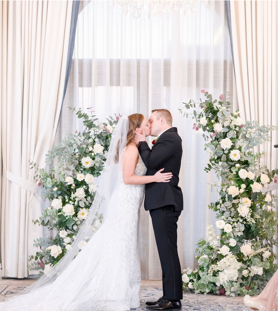 The Sophia Floral Pillars