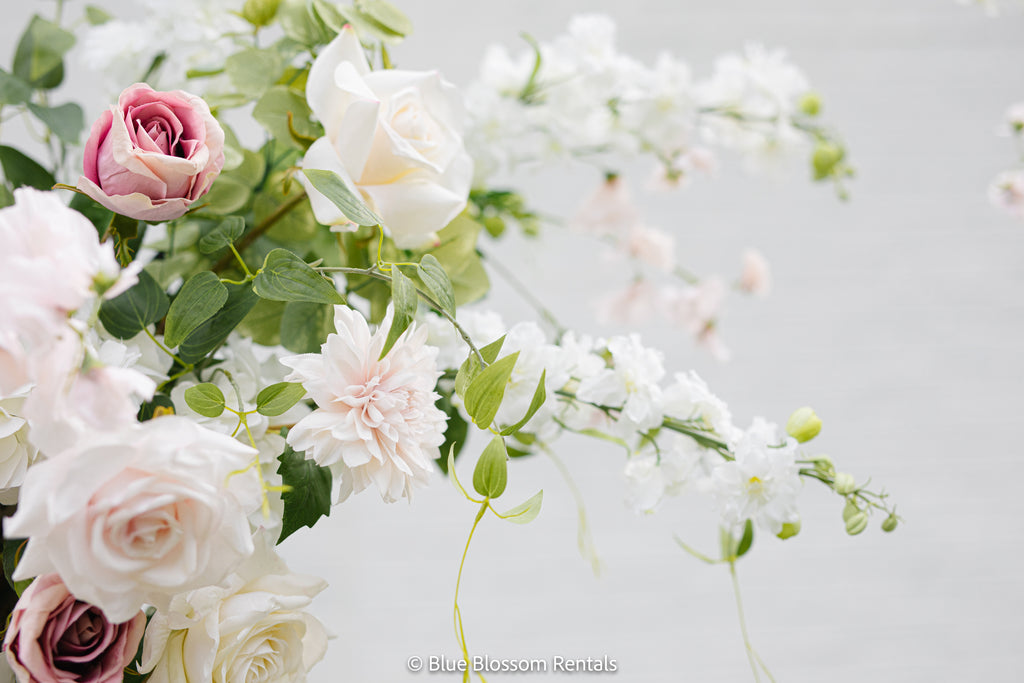 The Chloe Floral Pillars