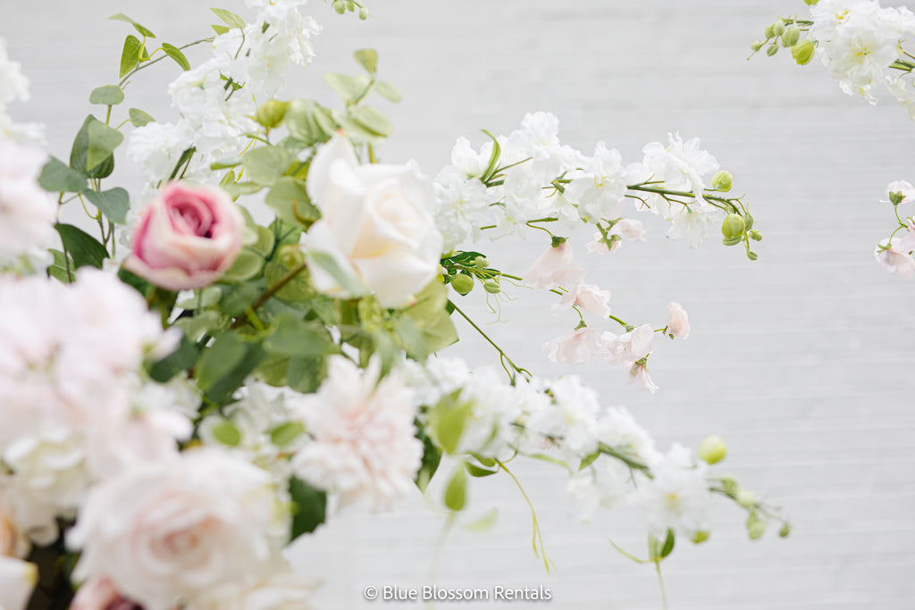 The Chloe Floral Pillars