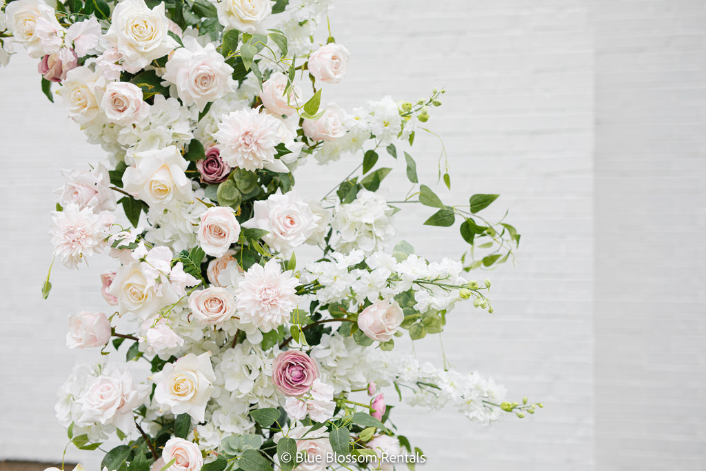 The Chloe Floral Pillars