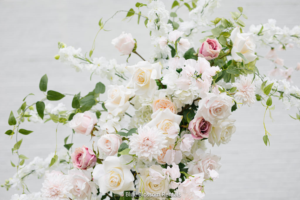 The Chloe Floral Pillars