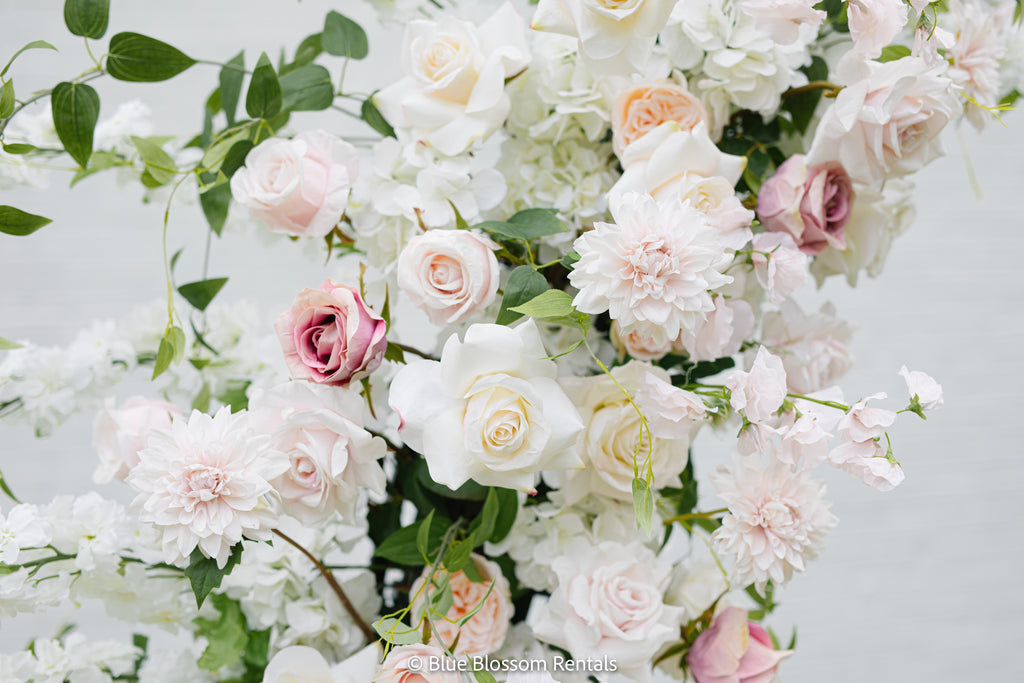 The Chloe Floral Pillars