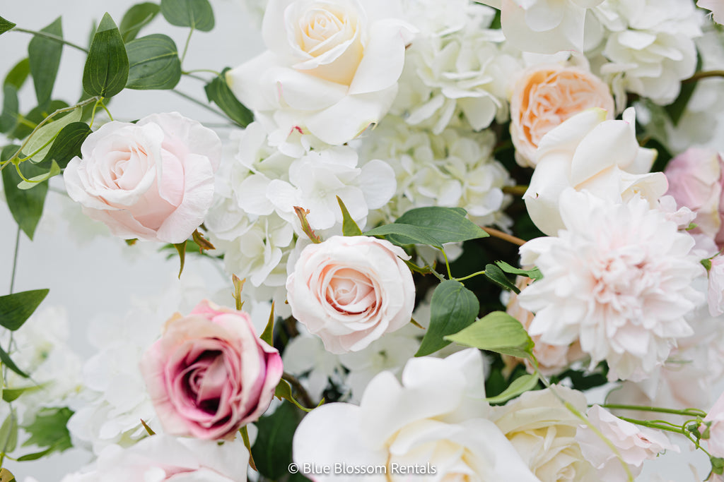 The Chloe Floral Pillars