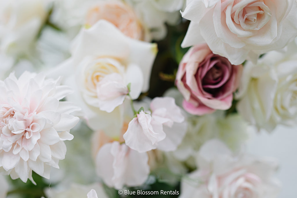 The Chloe Floral Pillars