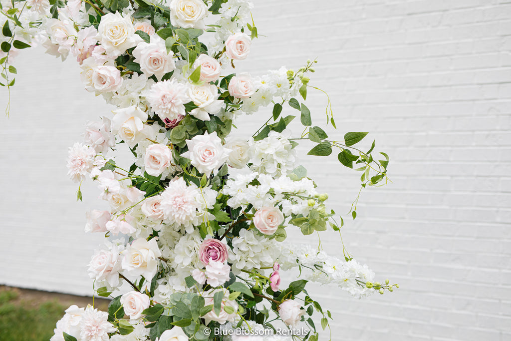 The Chloe Floral Pillars